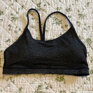 Lululemon gray sports bra with liners size 4
